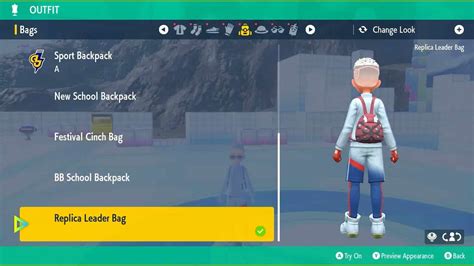 replica leader bag pokemon